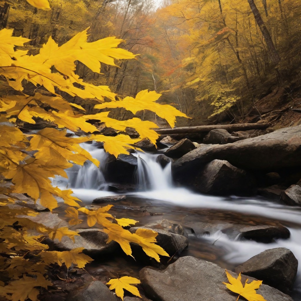 Fall leaves in the Smokys