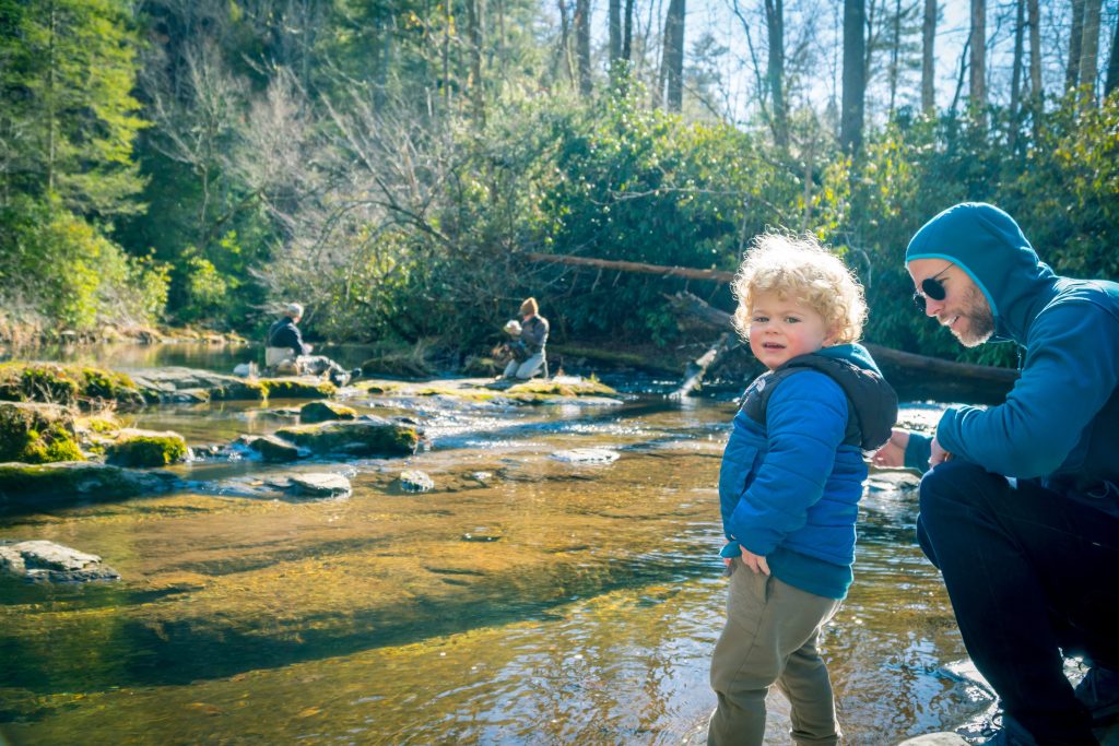 Hiking Abrams Falls